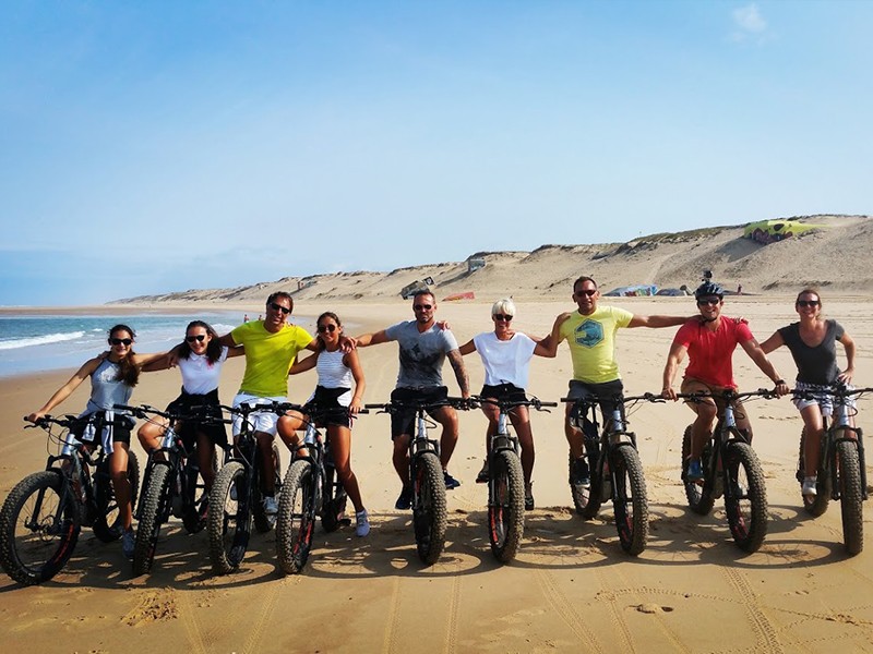 Randonnée à vélo FatBike Ferret et Arcachon